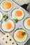 Fried sunny side up eggs