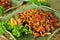 Fried tofu bali style, asian healthy delicious food