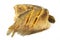 Fried trichogaster pectoralis fish