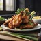 Fried Vietnamese Lemongrass Chicken High Quality Food Photography Gourmet Food