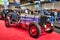 FRIEDRICHSHAFEN - MAY 2019: blue ROLLS-ROYCE SATIS 1930 cabrio roadster at Motorworld Classics Bodensee on May 11, 2019 in