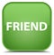 Friend special soft green square button