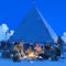 Friendly Gathering at Pyramids Campfire