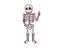 Friendly Skeleton Giving Recommendation and Thumbs Up Gesture