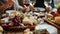 Friends enjoying a gourmet cheese platter with wine in cozy atmosphere