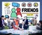 Friends Group People Social Media Loyalty Concept