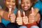 Friends thumbs up