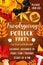 Friendsgiving day poster, potluck party