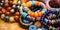 Friendship Bead Frenzy Crafting Trends and Colorful Creations. Concept Friendship Bracelets, Beaded Jewelry, Handmade Crafts, DIY
