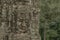 Frieze of Buddha face on Bayon wall