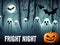 Fright Night - haunted Halloween woods full of ghosts
