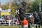 Frightened Horse at Country Fair