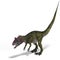 Frightening dinosaur cryolophosaurus With