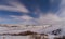 Frigid Cold Winter Grasslands Covered in Snow in Colorado