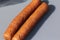 frikandel, a traditional Dutch snack, a sort of minced meat hot dog