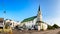 The Frikirkjan Free Lutheran Church at Frikirkjuvegur St in Reykjavik Iceland