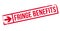 Fringe Benefits rubber stamp