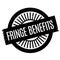 Fringe Benefits rubber stamp