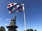 Frisian flag and the Windmill in Burdaard