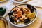 Frittura di mare, fried assorted seafoods