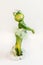 Frog figure. Decorative figure of a frog.