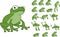 Frog jumping sprite