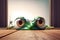 Frog peeking out conceptual art style, animals, wildlife