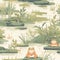 Froggy Yoga Zen: Bamboo Retreat Serenity