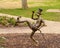 `Frolicking Pixies` by Deran Wright in Prather Park, Town of Highland Park, Dallas County, Texas.