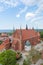 Frombork gotic cathedral.