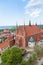 Frombork gotic cathedral.