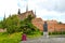 FROMBORK, POLAND. Cathedral complex and monument to Nicolaus Copernicus
