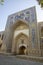 Front of Abdul Aziz Khan Madrasa, Bukhara, Uzbekistan