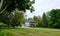 Front aspect view of a large, timber build residence in the style of an old colonial home in Salem, MA.