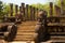 Front Audience Hall Polonnaruwa Ruins Angled