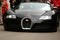 Front of black bugatti veyron