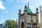 The front of Brighton Pavilion near by the historic Royal Brighton Dome at Sussex, UK