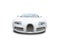 Front of Bugatti Veyron car