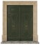 Front classic doors for a classic house in europe or asia