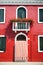 Front door of Home / Old European House / Italy