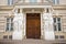 Front door of Palais Pallavicini in Vienna