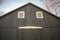 Front Door Of Traditional American Midwest Barn