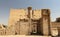 Front of Edfu Temple in Edfu, Egypt