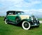 Front end of a 1930 Cadillac Convertible Fleetwood