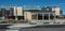 Front entrance of the Jefferson County Courthouse in Madras, Oregon