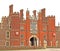 Front Entrance to Hampton Court Palace