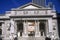 Front entrance to the New York Public Library, New York City, NY