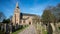 Front entrance to St Machar`s Cathedral in Aberdeen