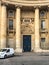 Front entrance of the University of Paris Law School Faculte de Droit, Paris, France