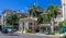 Front exterior panorama of the Moana Surfrider